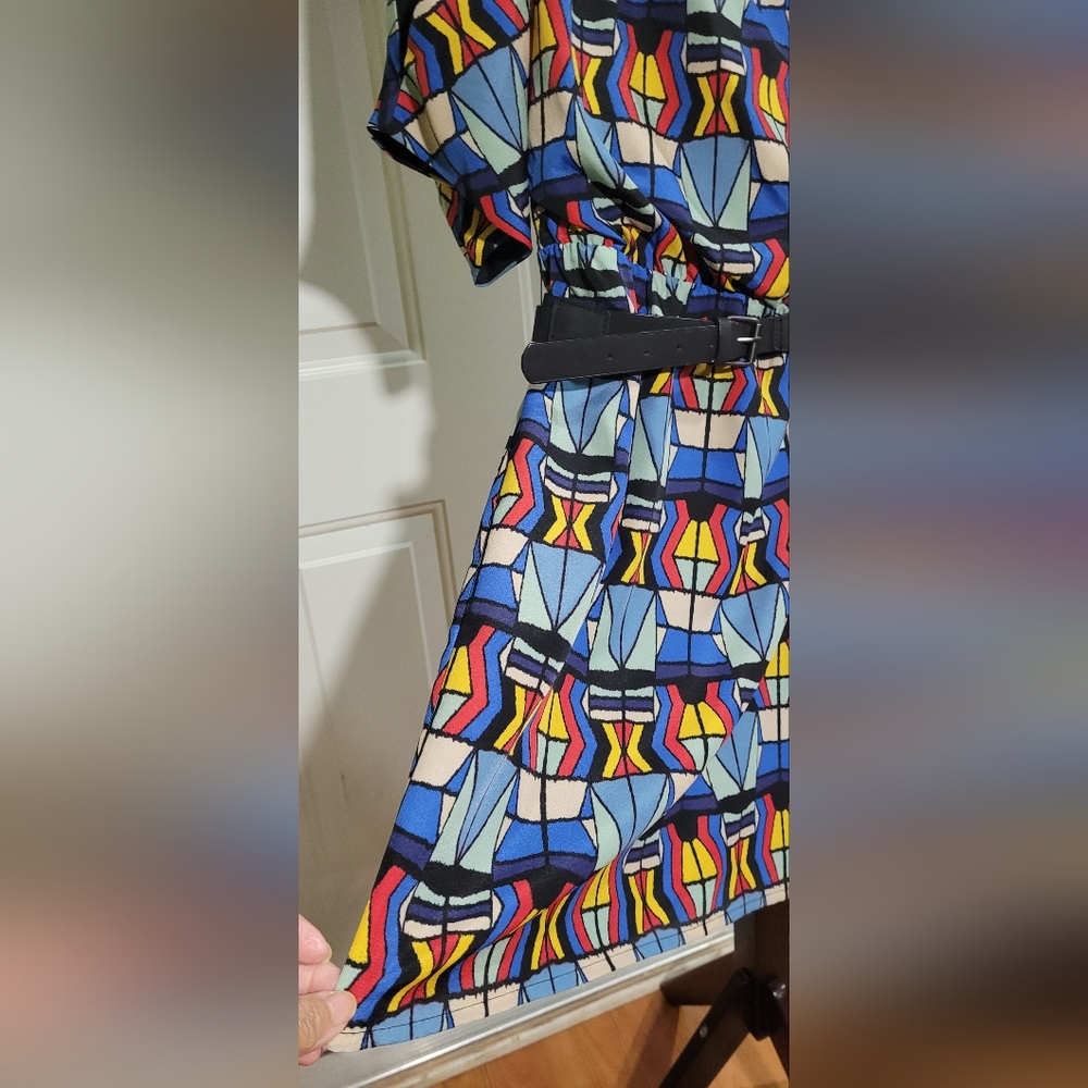 Jessica Simpson Multi Colored/Patterned Dress US2 - Picture 4 of 9